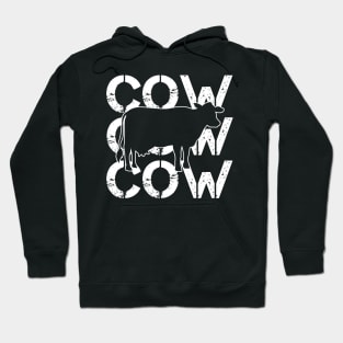 Retro Cow Hoodie